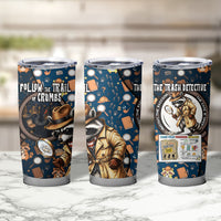 Jimothy The Raccoon The Trash Detective Tumbler Cup Funny Noir Sleuth Missing Snacks Crime Mystery