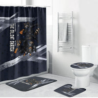 Ninja Raccoon Quasimodo Pizza Heist Bathroom Set Night Stealth Scene Detailed Pizza Slices