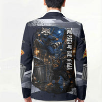 Ninja Raccoon Quasimodo Pizza Heist Blazer Night Stealth Scene Detailed Pizza Slices