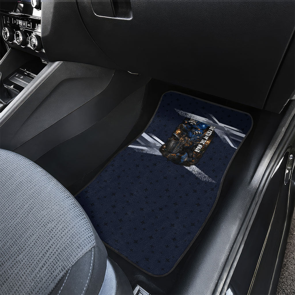 Ninja Raccoon Quasimodo Pizza Heist Car Mats Night Stealth Scene Detailed Pizza Slices