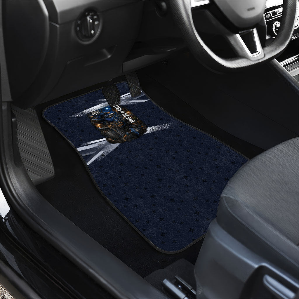Ninja Raccoon Quasimodo Pizza Heist Car Mats Night Stealth Scene Detailed Pizza Slices