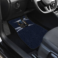 Ninja Raccoon Quasimodo Pizza Heist Car Mats Night Stealth Scene Detailed Pizza Slices