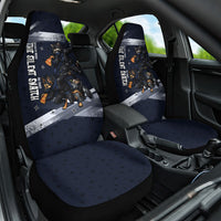 Ninja Raccoon Quasimodo Pizza Heist Car Seat Cover Night Stealth Scene Detailed Pizza Slices