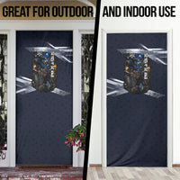 Ninja Raccoon Quasimodo Pizza Heist Door Cover Night Stealth Scene Detailed Pizza Slices