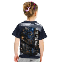 Ninja Raccoon Quasimodo Pizza Heist Kid T Shirt Night Stealth Scene Detailed Pizza Slices