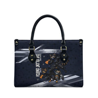 Ninja Raccoon Quasimodo Pizza Heist Leather Bag Night Stealth Scene Detailed Pizza Slices