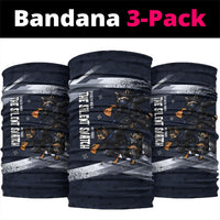 Ninja Raccoon Quasimodo Pizza Heist Neck Gaiter Night Stealth Scene Detailed Pizza Slices