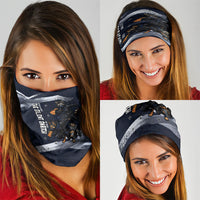 Ninja Raccoon Quasimodo Pizza Heist Neck Gaiter Night Stealth Scene Detailed Pizza Slices