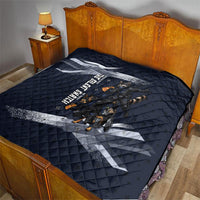 Ninja Raccoon Quasimodo Pizza Heist Quilt Night Stealth Scene Detailed Pizza Slices