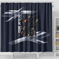 Ninja Raccoon Quasimodo Pizza Heist Shower Curtain Night Stealth Scene Detailed Pizza Slices