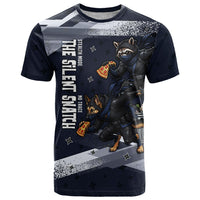 Ninja Raccoon Quasimodo Pizza Heist T Shirt Night Stealth Scene Detailed Pizza Slices