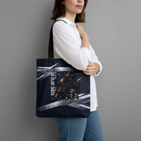 Ninja Raccoon Quasimodo Pizza Heist Tote Bag Night Stealth Scene Detailed Pizza Slices