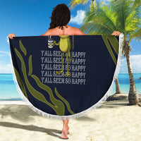 Wish I Lacked Critical Thinking Skills Y'all Seem So Happy Frog Beach Blanket Funny Overthinking Meme