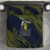 Wish I Lacked Critical Thinking Skills Y'all Seem So Happy Frog Bedding Set Funny Overthinking Meme