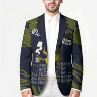 Wish I Lacked Critical Thinking Skills Y'all Seem So Happy Frog Blazer Funny Overthinking Meme