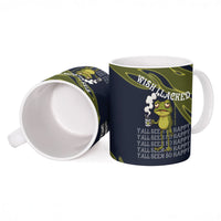 Wish I Lacked Critical Thinking Skills Y'all Seem So Happy Frog Ceramic Mug Funny Overthinking Meme