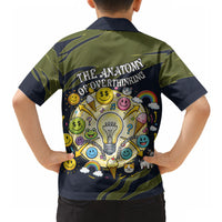 Wish I Lacked Critical Thinking Skills Y'all Seem So Happy Frog Hawaiian Shirt Funny Overthinking Meme
