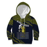Wish I Lacked Critical Thinking Skills Y'all Seem So Happy Frog Kid Hoodie Funny Overthinking Meme