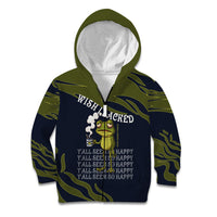Wish I Lacked Critical Thinking Skills Y'all Seem So Happy Frog Kid Hoodie Funny Overthinking Meme
