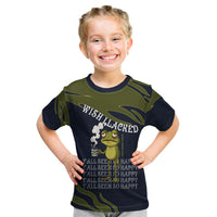 Wish I Lacked Critical Thinking Skills Y'all Seem So Happy Frog Kid T Shirt Funny Overthinking Meme