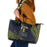 Wish I Lacked Critical Thinking Skills Y'all Seem So Happy Frog Leather Tote Bag Funny Overthinking Meme