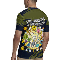 Wish I Lacked Critical Thinking Skills Y'all Seem So Happy Frog Rugby Jersey Funny Overthinking Meme