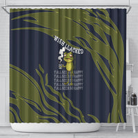 Wish I Lacked Critical Thinking Skills Y'all Seem So Happy Frog Shower Curtain Funny Overthinking Meme