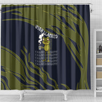 Wish I Lacked Critical Thinking Skills Y'all Seem So Happy Frog Shower Curtain Funny Overthinking Meme