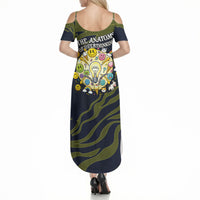 Wish I Lacked Critical Thinking Skills Y'all Seem So Happy Frog Summer Maxi Dress Funny Overthinking Meme