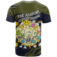 Wish I Lacked Critical Thinking Skills Y'all Seem So Happy Frog T Shirt Funny Overthinking Meme