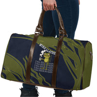Wish I Lacked Critical Thinking Skills Y'all Seem So Happy Frog Travel Bag Funny Overthinking Meme