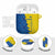 Ukraine Christmas AirPods Case with Yellow and Blue Tree Design and Traditional Embroidery - Wonder Print Shop