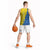 Ukraine Christmas Basketball Jersey with Yellow and Blue Tree Design and Traditional Embroidery - Wonder Print Shop