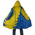 Ukraine Christmas Cloak with Yellow and Blue Tree Design and Traditional Embroidery - Wonder Print Shop