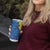Ukraine Christmas Tumbler Cup with Yellow and Blue Tree Design and Traditional Embroidery - Wonder Print Shop