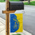 Ukraine Christmas Garden Flag with Howling Wolf Sunflower Tree and Traditional Ornament Design - Wonder Print Shop