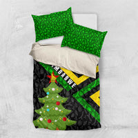 Zimbabwe Christmas Bedding Set with Flag Colors Xmas Tree and Holiday - Wonder Print Shop