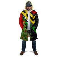 Zimbabwe Christmas Cloak with Flag Colors Xmas Tree and Holiday - Wonder Print Shop