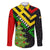 Zimbabwe Christmas Family Matching Off The Shoulder Long Sleeve Dress and Hawaiian Shirt with Flag Colors Xmas Tree and Holiday - Wonder Print Shop