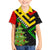 Zimbabwe Christmas Family Matching Off The Shoulder Long Sleeve Dress and Hawaiian Shirt with Flag Colors Xmas Tree and Holiday - Wonder Print Shop