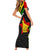 Zimbabwe Christmas Family Matching Short Sleeve Bodycon Dress and Hawaiian Shirt with Flag Colors Xmas Tree and Holiday - Wonder Print Shop