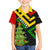 Zimbabwe Christmas Family Matching Short Sleeve Bodycon Dress and Hawaiian Shirt with Flag Colors Xmas Tree and Holiday - Wonder Print Shop