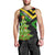 Zimbabwe Christmas Men Tank Top with Flag Colors Xmas Tree and Holiday - Wonder Print Shop