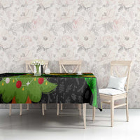 Zimbabwe Christmas Tablecloth with Flag Colors Xmas Tree and Holiday - Wonder Print Shop
