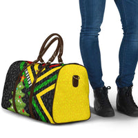 Zimbabwe Christmas Travel Bag with Flag Colors Xmas Tree and Holiday - Wonder Print Shop
