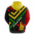 Zimbabwe Christmas Zip Hoodie with Flag Colors Xmas Tree and Holiday - Wonder Print Shop