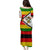 Zimbabwe Christmas Family Matching Puletasi and Hawaiian Shirt with Festive Santa Palm Tree and Red Yellow Green Flag - Wonder Print Shop