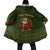 Romania Christmas Cloak with Map Tricolor Flag Golden Eagle and Santa Motif - Wonder Print Shop
