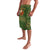 Romania Christmas Lavalava with Map Tricolor Flag Golden Eagle and Santa Motif - Wonder Print Shop