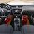 Kenya Christmas Car Mats with Santa Claus Spear and Red Green Harambee Crest - Wonder Print Shop